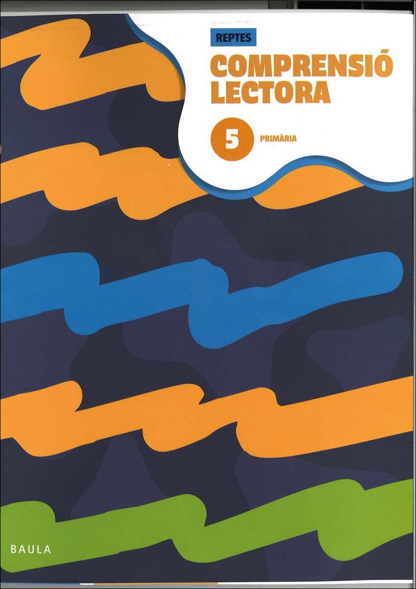 Portada de Quadern de Comprensió Lectora 5 Primària - Reptes