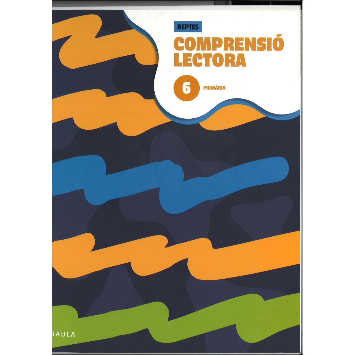 Portada de Quadern de Comprensió Lectora 6 Primària - Reptes (Tapa blanda).