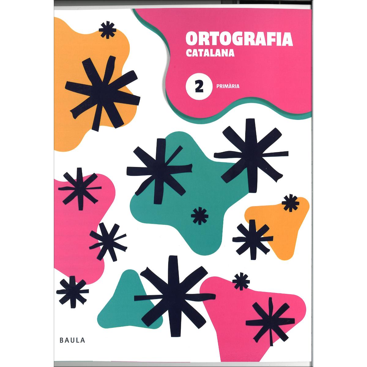 Portada de Quadern d'Ortografia catalana 2 Primària (Tapa blanda).