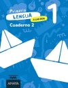 LENGUA 1. A LAS DOS. CUADERNO 2  (Tapa blanda) 2