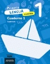 LENGUA 1. A LAS DOS. CUADERNO 1. CUADRÍC  (Tapa blanda) 2