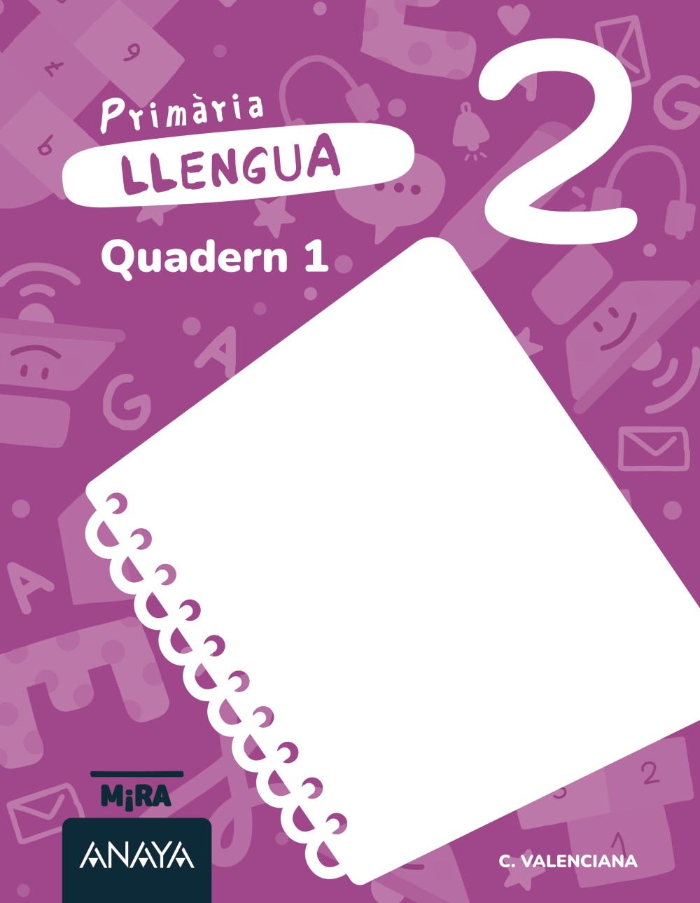 LLENGUA 2. QUADERN 1 (Tapa blanda) 1