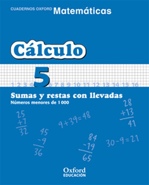 Imagen 0 de Matemáticas Primaria Cuadernos de Cálculo 5