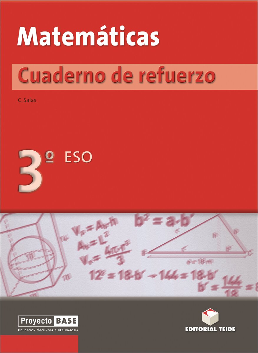 Matemáticas. Cuaderno de refuerzo 3º BASE