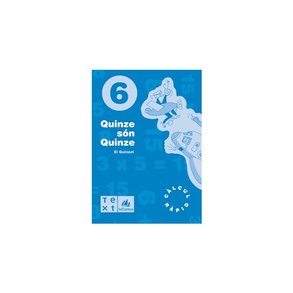 Portada de Quinze són quinze 6 (Tapa blanda).