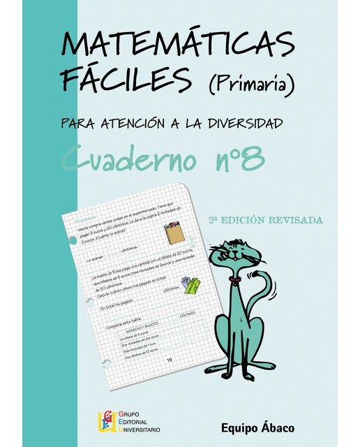 Imagen 0 de Matemáticas fáciles 8 (Tapa blanda)