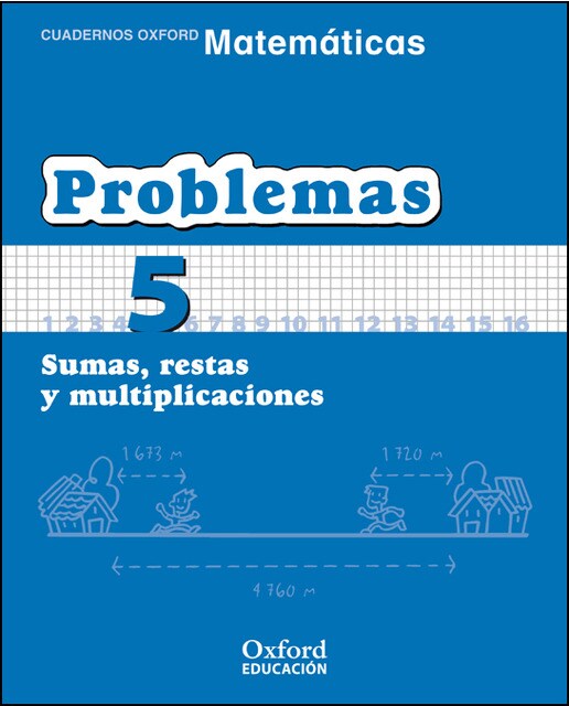 Portada de Matemáticas Primaria Cuadernos de Problemas 5.