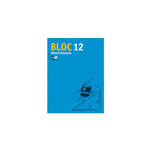 Portada de Bloc Matemàtiques 12 (Tapa blanda).