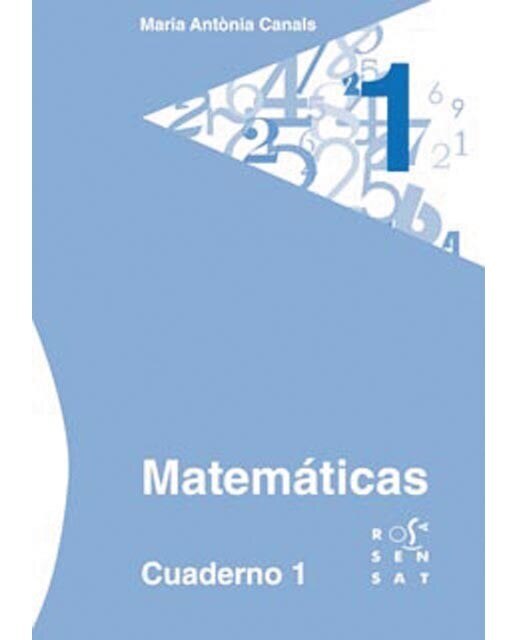Portada de Matemáticas. Cuaderno 1 (Tapa blanda).