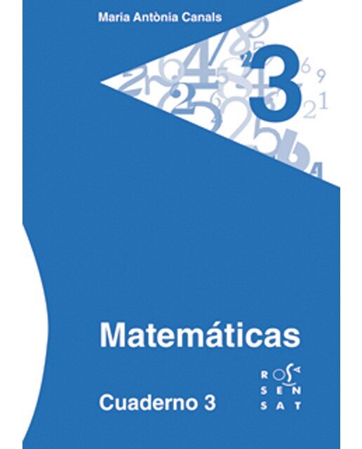 Portada de Matemáticas. Cuaderno 3 (Tapa blanda).