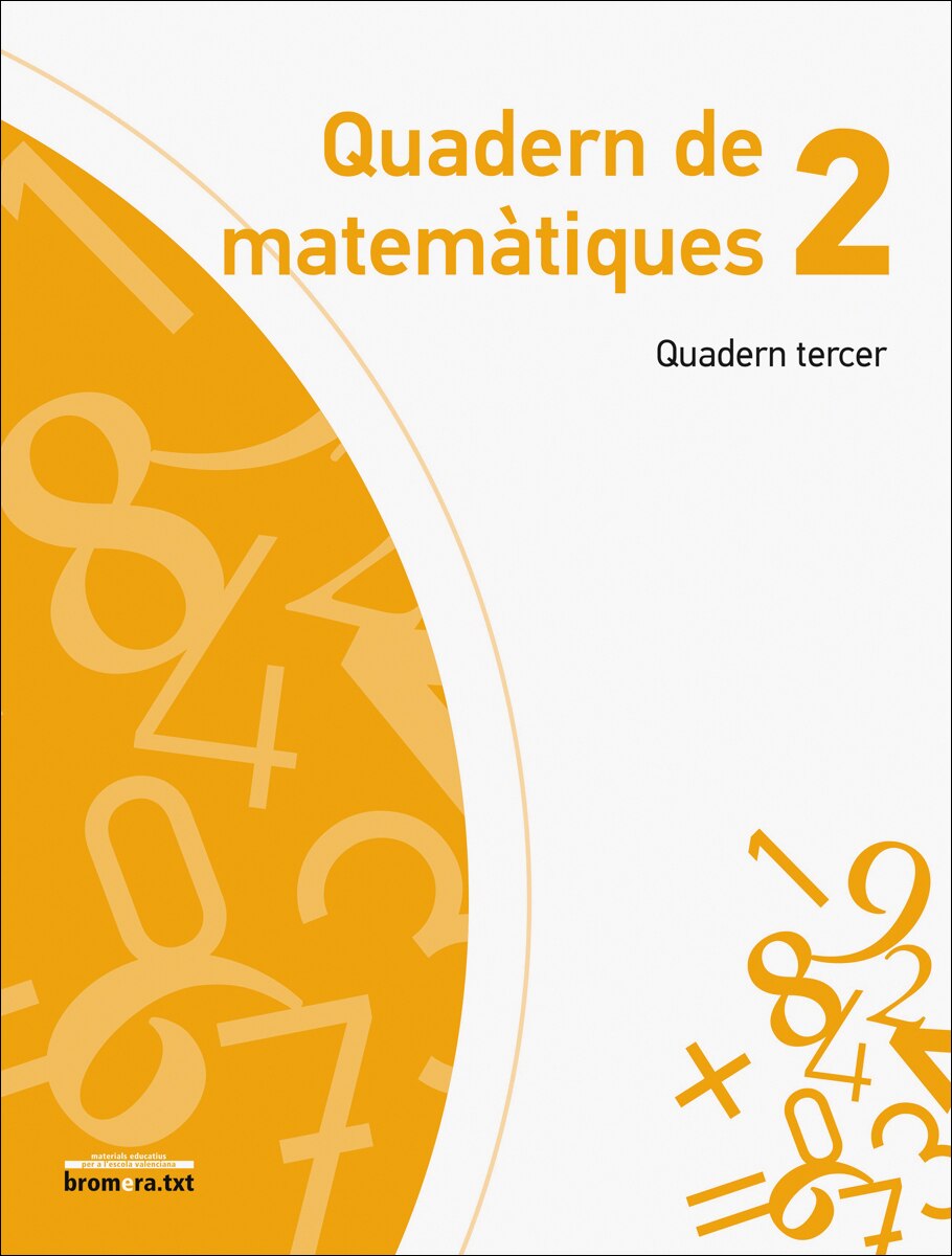 Quadern de Matemàtiques 2. Quadern Tercer  (Tapa blanda) 1