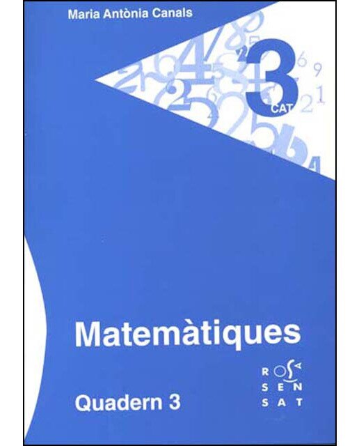 Imagen 0 de Matemàtiques. Quadern 3 (Tapa blanda)