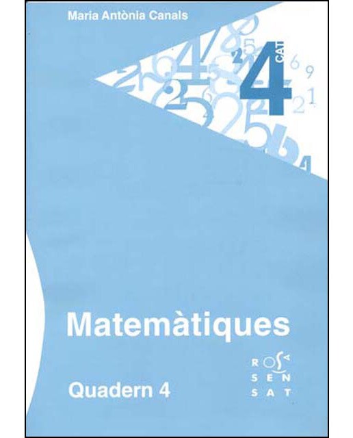 Matemàtiques. Quadern 4