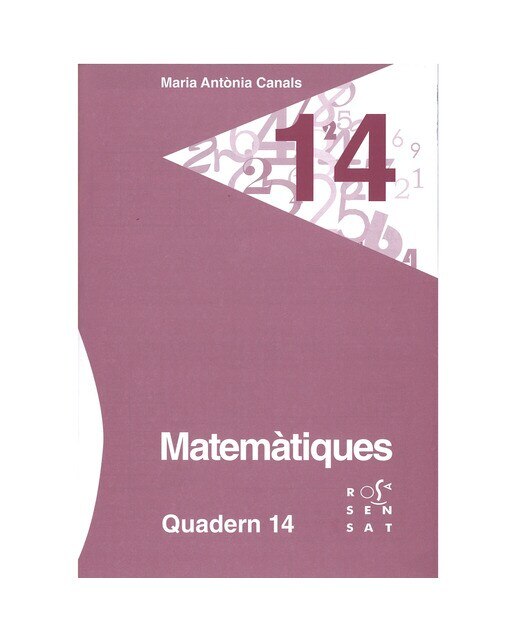Imagen 0 de Matemàtiques. Quadern 14 (Tapa blanda)