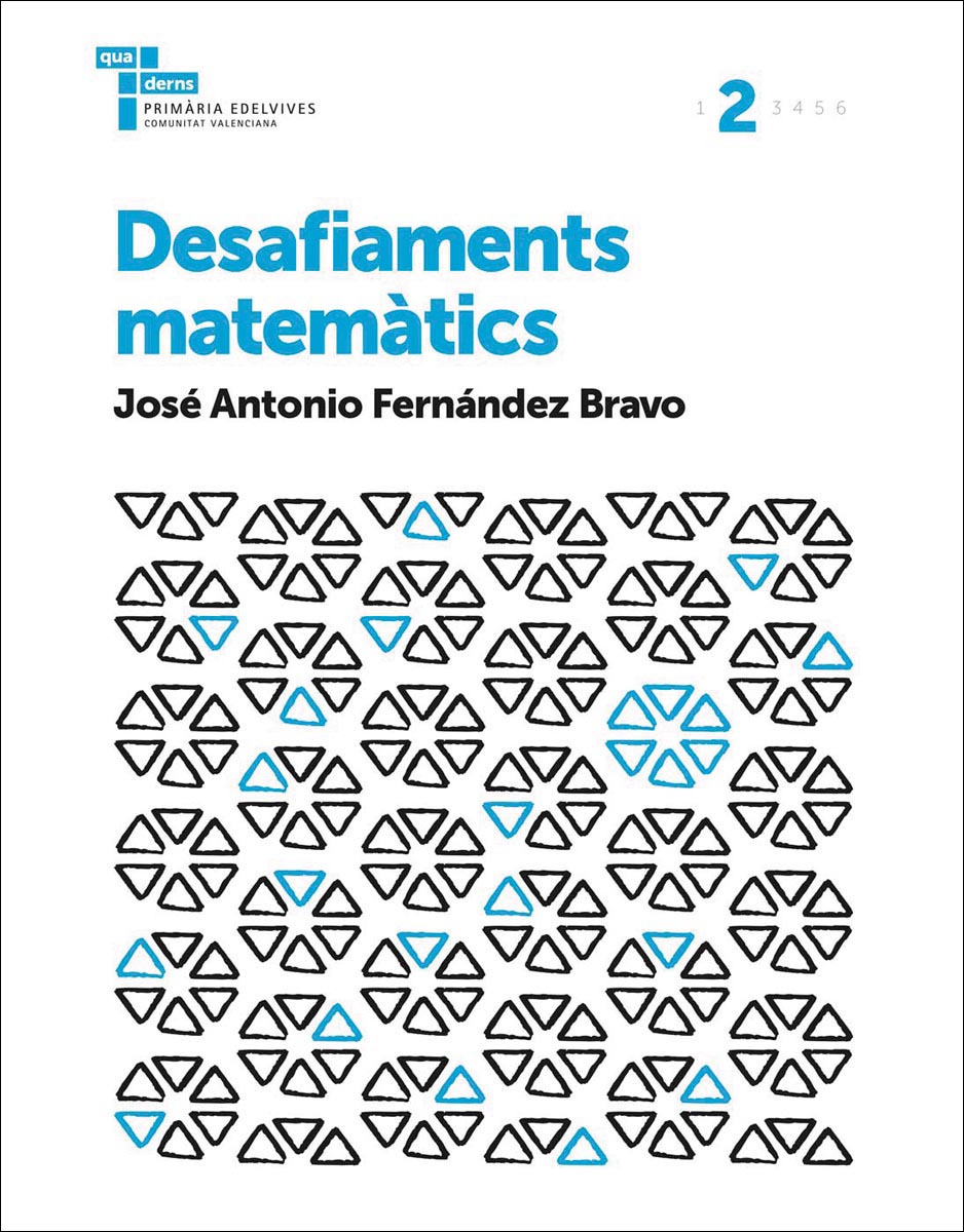 Portada de Desafiaments matemàtics 2: Quaderns Primària Edelvives Comunitat Valenciana