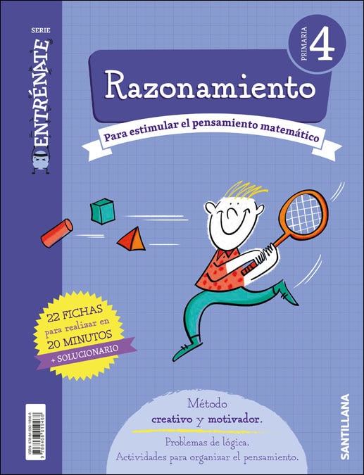 CUADERNO RAZONAMIENTO SERIE ENTRENATE 4 PRIMARIA 1