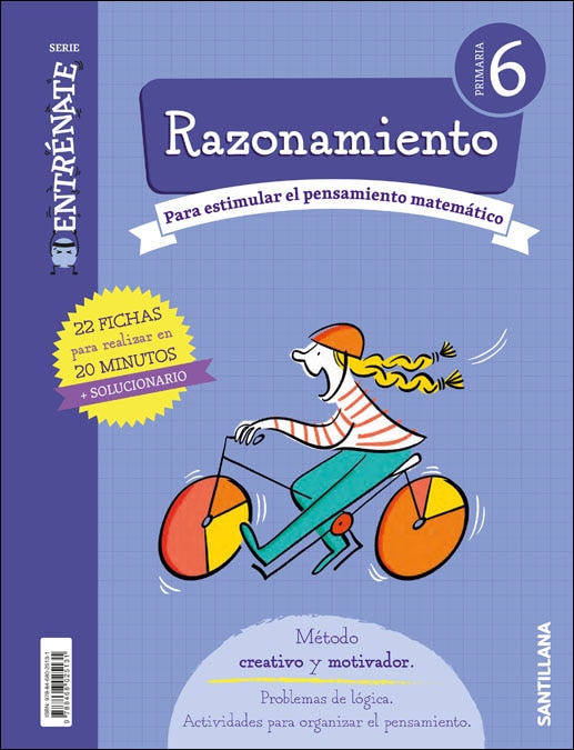 CUADERNO RAZONAMIENTO SERIE ENTRENATE 6 PRIMARIA 1