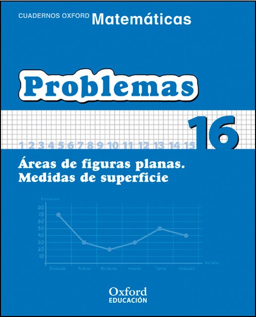 Portada de Matemáticas Primaria Cuadernos de Problemas 16.