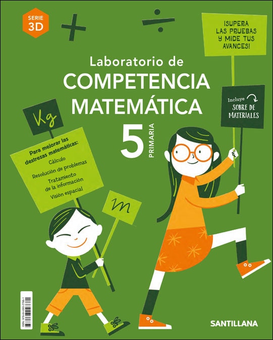 Imagen 0 de LABORATORIO DE COMPETENCIA MATEMATICA SERIE 3D 5 PRIMARIA