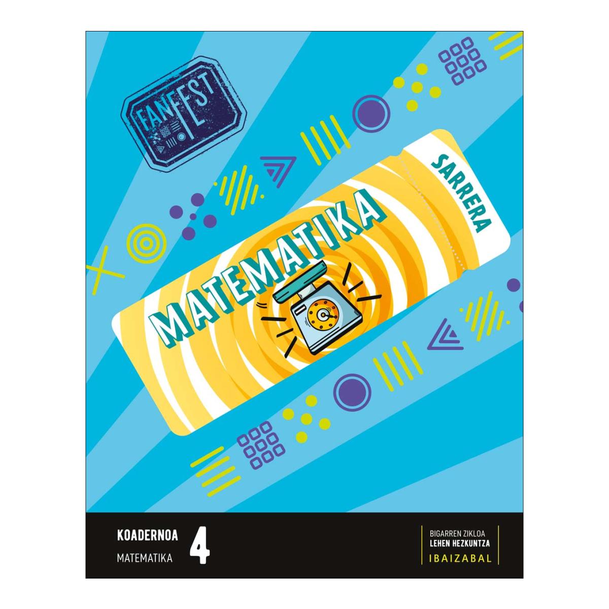 Imagen 1 de Matematika Lmh 4 koadernoa  (Tapa dura)