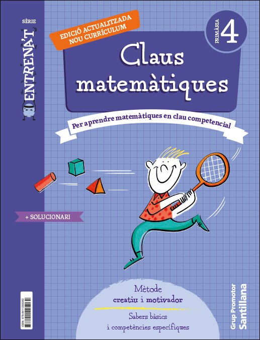 QUADERN CLAUS MATEMATIQUES SERIE ENTRENAT 4 PRIMARIA 1