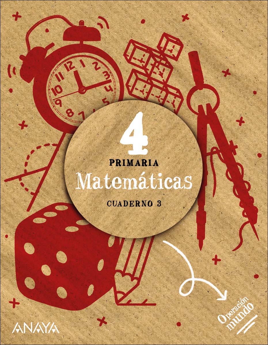 Imagen 0 de Matemáticas 4. Cuaderno 3. (Tapa blanda)
