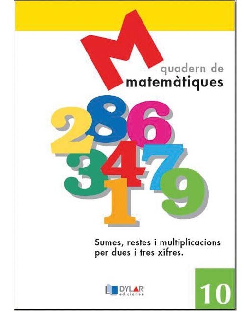 Imagen 0 de MATEMATIQUES - QUADERN 10 (Tapa blanda)