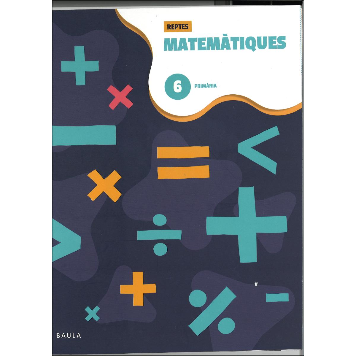 Quadern de Matemàtiques 6 Primària - Reptes (Tapa blanda) 1