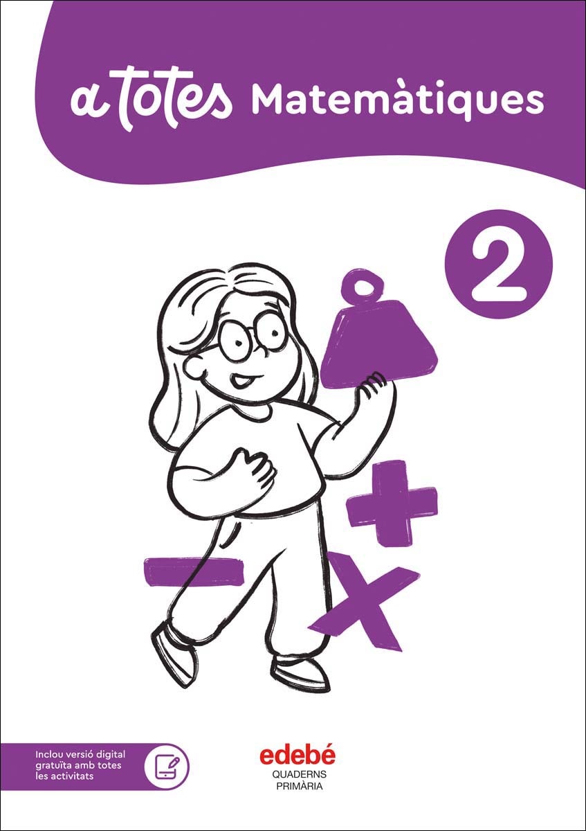 Portada de Matemàtiques 2 (A tope)