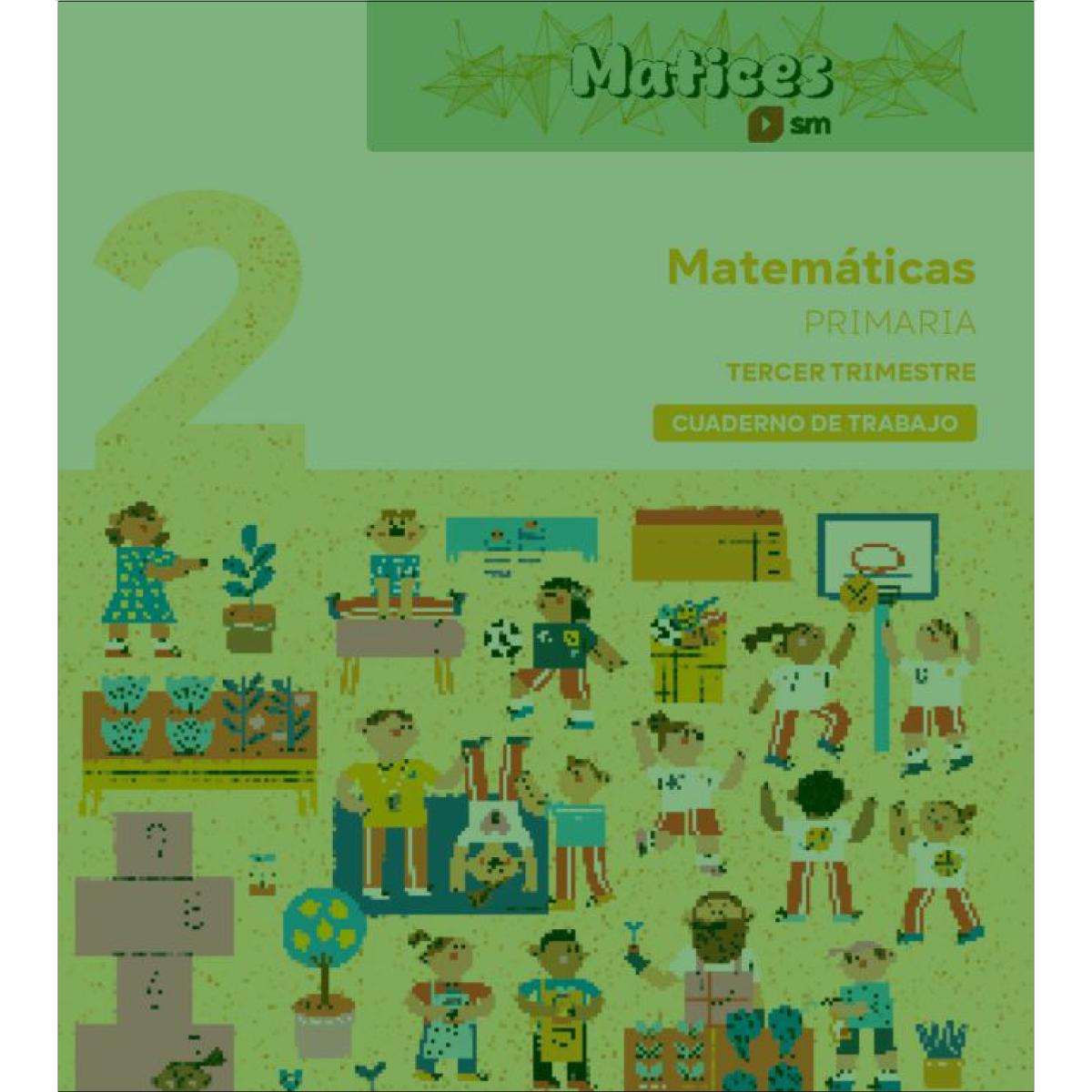 Cuaderno de Matemáticas. 2 Primaria. 3 Trimestre. Matices (Tapa blanda) 1