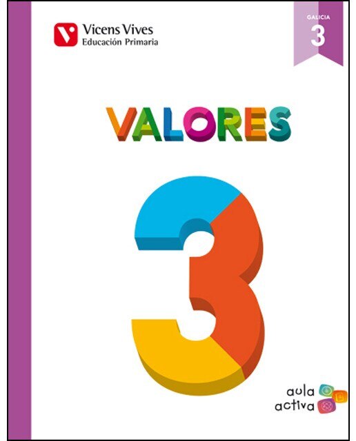 Imagen 0 de Valores 3 Galicia (aula Activa)  (Tapa blanda)