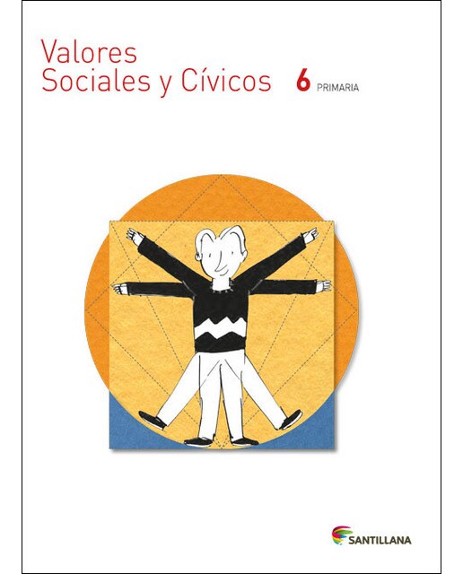 VALORES SOCIALES Y CIVICOS 6 PRIMARIA  (Tapa blanda) 1