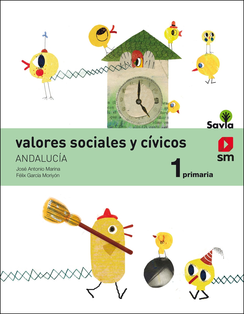 Valores sociales y cívicos. 1 Primaria. Savia. Andalucía
