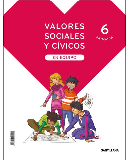 Valores sociales y civicos en equipo 6 primaria