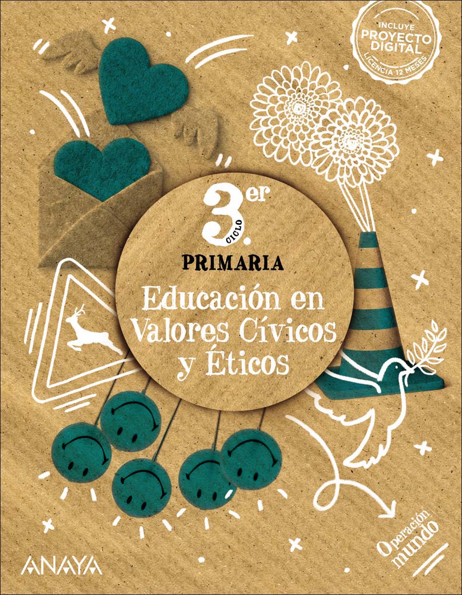 Portada de Educación en Valores Cívicos y Éticos