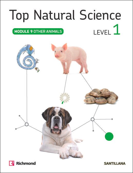 Portada de TOP NATURAL SCIENCE 1 OTHER ANIMALS (Tapa blanda).