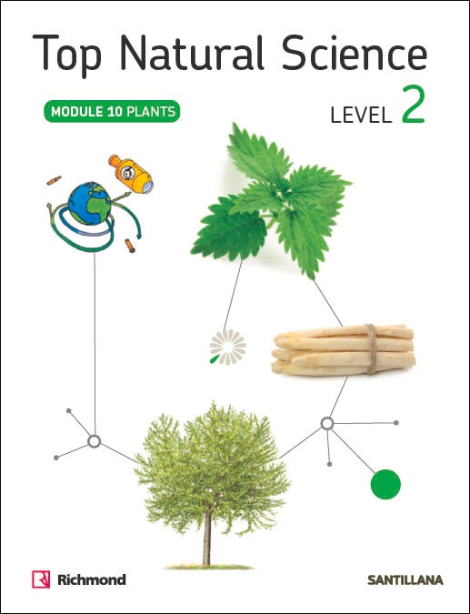 Portada de TOP NATURAL SCIENCE 2 PLANTS (Tapa blanda).