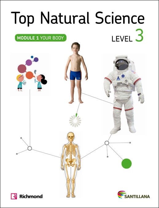 Portada de TOP NATURAL SCIENCE 3 YOUR BODY (Tapa blanda).