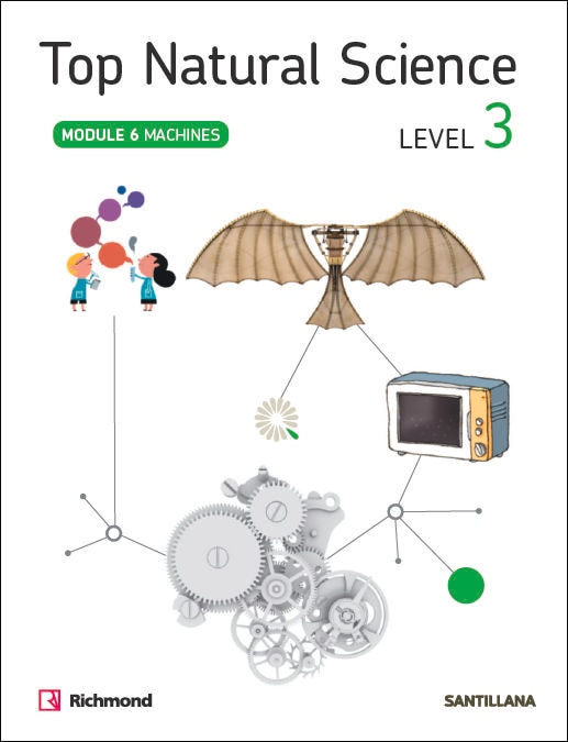 Portada de TOP NATURAL SCIENCE 3 MACHINES (Tapa blanda).