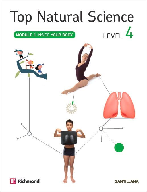 Portada de TOP NATURAL SCIENCE 4 INSIDE YOUR BODY (Tapa blanda).