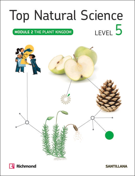 Portada de TOP NATURAL SCIENCE 5 THE PLANT KINGDOM (Tapa blanda).