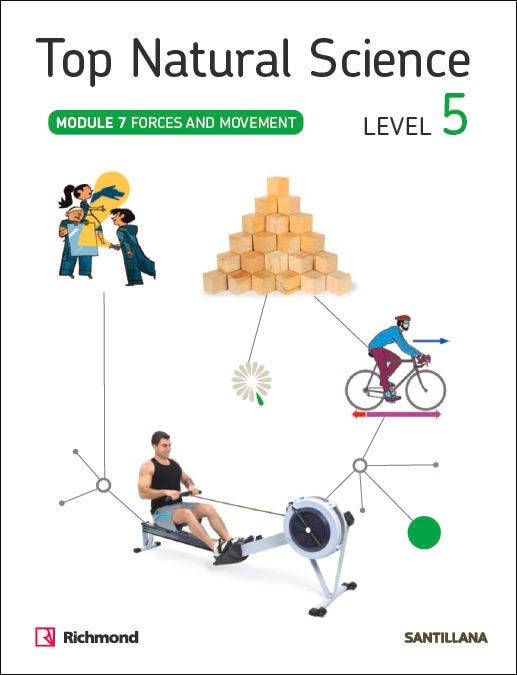 Portada de TOP NATURAL SCIENCE 5 FORCES AND MOVEMENT (Tapa blanda).