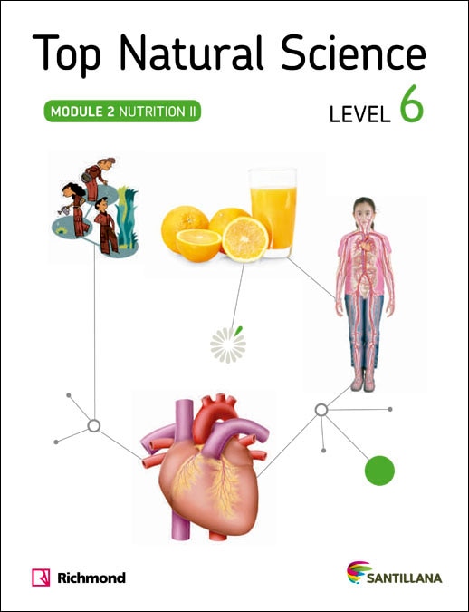 Portada de TOP NATURAL SCIENCE 6 NUTRITION II (Tapa blanda).