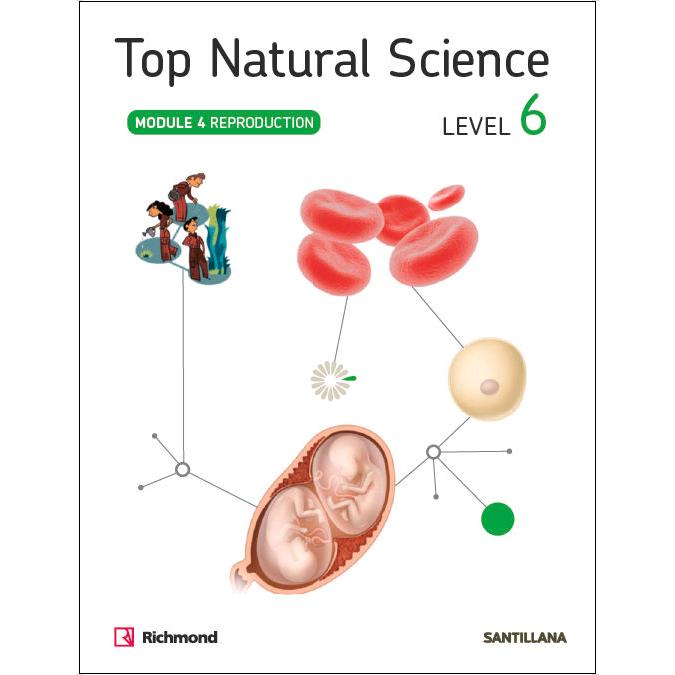 Portada de TOP NATURAL SCIENCE 6 REPRODUCTION (Tapa blanda).