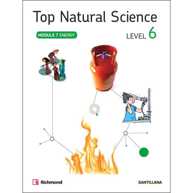 Portada de TOP NATURAL SCIENCE 6 ENERGY (Tapa blanda).