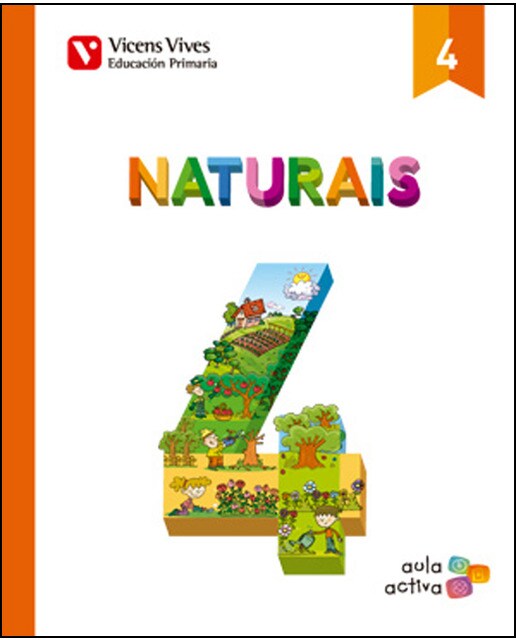 Naturais 4 (aula activa) (Tapa blanda) 1
