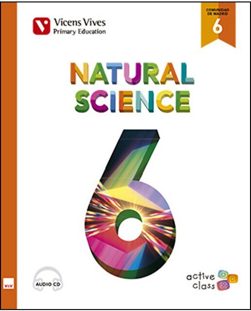 NATURAL SCIENCE 6 MADRID+ CD (ACTIVE CLASS)  (Tapa blanda) 1