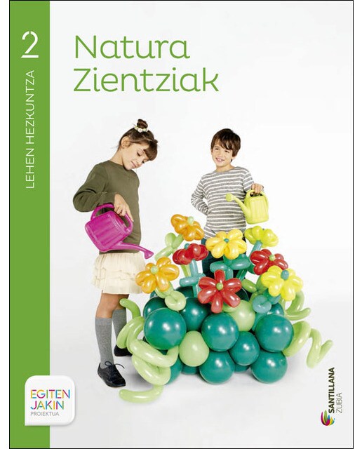 Natura zientziak 2 leh egiten jakin (Tapa blanda) 1