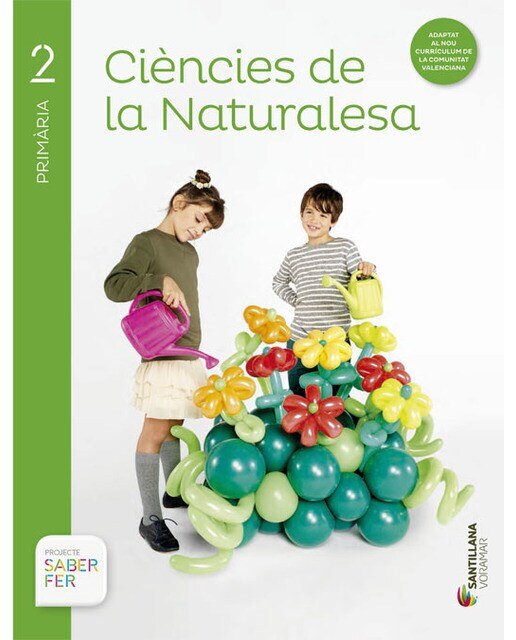 CIÈNCIES DE LA NATURALESA 2 PRIMÀRIA SABER FER (Tapa blanda) 1