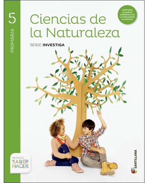 CIENCIAS DE LA NATURALEZA 5 PRIMARIA SERIE INVESTIGA SABER HACER (Tapa blanda) 1